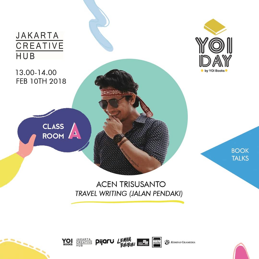 acentris's tweet photo. Buat yang gak punya acara, monggo ke Jakarta Creative Hub @yoi_books

I'll be there membeberkan rahasia gua kenapa 4 tahun baru ngelarin sebuah buku @jalanpendaki

Make sure register yourself here!

RSVP: http://bit.ly2n7mnG5
WA: 0857-8161-1752

#jakartaevent #event #elexmedia https://t.co/eaEwtrSDO0