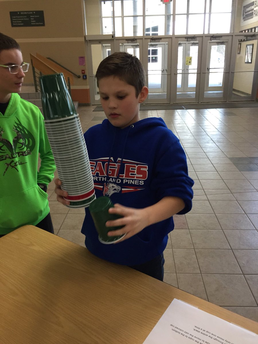 tpetreikis's tweet image. Math Week Day 1 MS Minute to Win It challenge.
#MathWeek2018 @npsd1 
Thank You to our Sponsors for making Math Week happen!@NicoletBank @RipcoCU @SonicNetWisc @TXInstruments @arrowgift @DarrenRubo @EliasonRealty @aviands @parsonseagleriv @peopleswi @david_s_weber