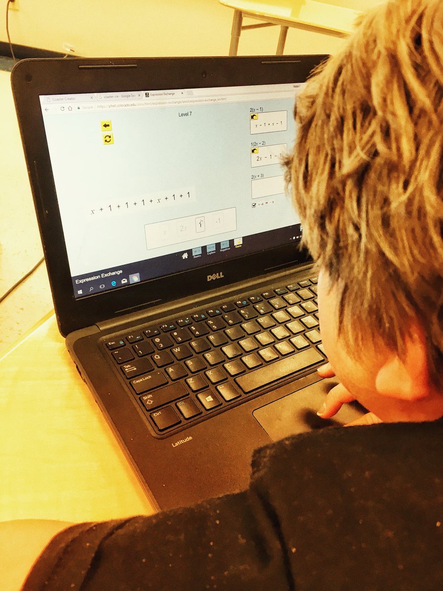 SHughesKerr's tweet image. Variables, coefficients, combining like terms...child’s play at REALM. #funwithapurpose #funtheory @CherylEssex2 @McmullenKalee  @BISDinspires