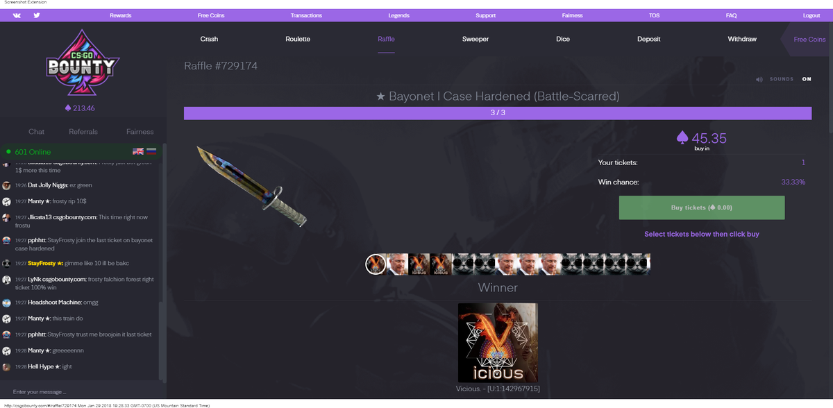 ViciousGz's tweet image. Come and make some free #skins with me on #CSGO Bounty 

csgobounty.com/#/r/Viciousgz

#CSGObounty #CSGO #csgoskins #counterstrike #Betting
#opskins #ESEA #Steam #CSGOGiveaway