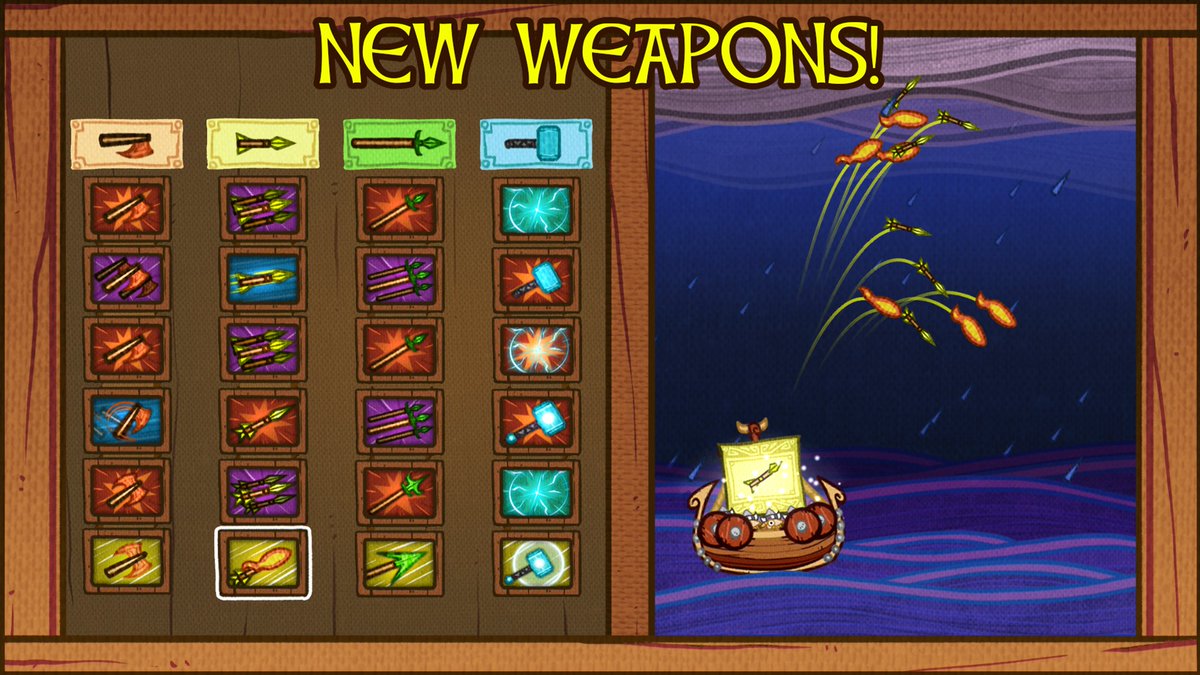 Take monster hunting to a whole new level with brand new upgrades for your weapons. Wham! Pow! Boom! 👁️🦀👁️ #VikingHunters #BattleMango

Not a Viking Hunter yet? What are you waiting for!
Android --> goo.gl/KqQ1t3
iOS --> goo.gl/GkA9Qt