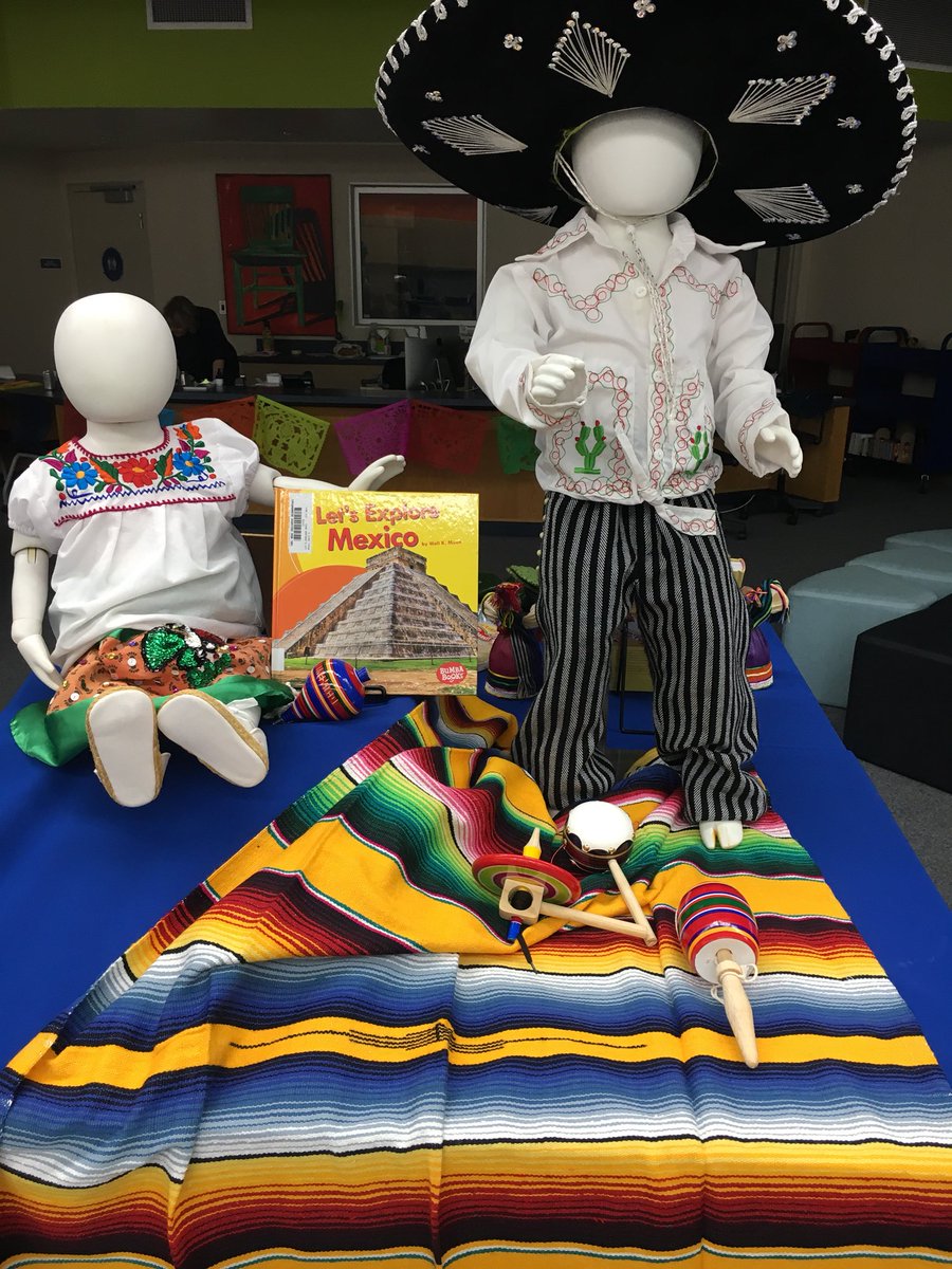 mrscmasick's tweet photo. Thank you Mrs. Eckstein for teaching us about the cultural history of Mexico today. Did you know Mexico has larger pyramids than Egypt? @HTS_library #CulturalHeights #DMUSD #DMHeights #DMHeights3 https://t.co/2mNRjgTTjt