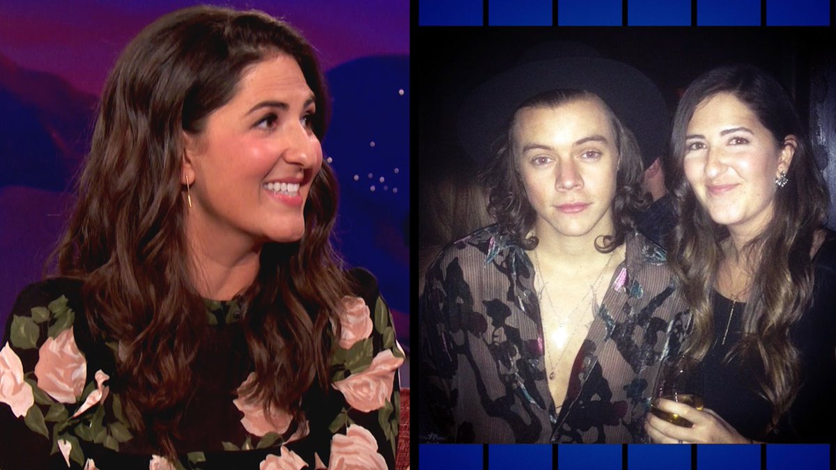 TeamCoco's tweet image. #CONAN Highlight: @DarcyCarden's very confusing @Harry_Styles encounter. to.teamcoco.com/2DKzbbU