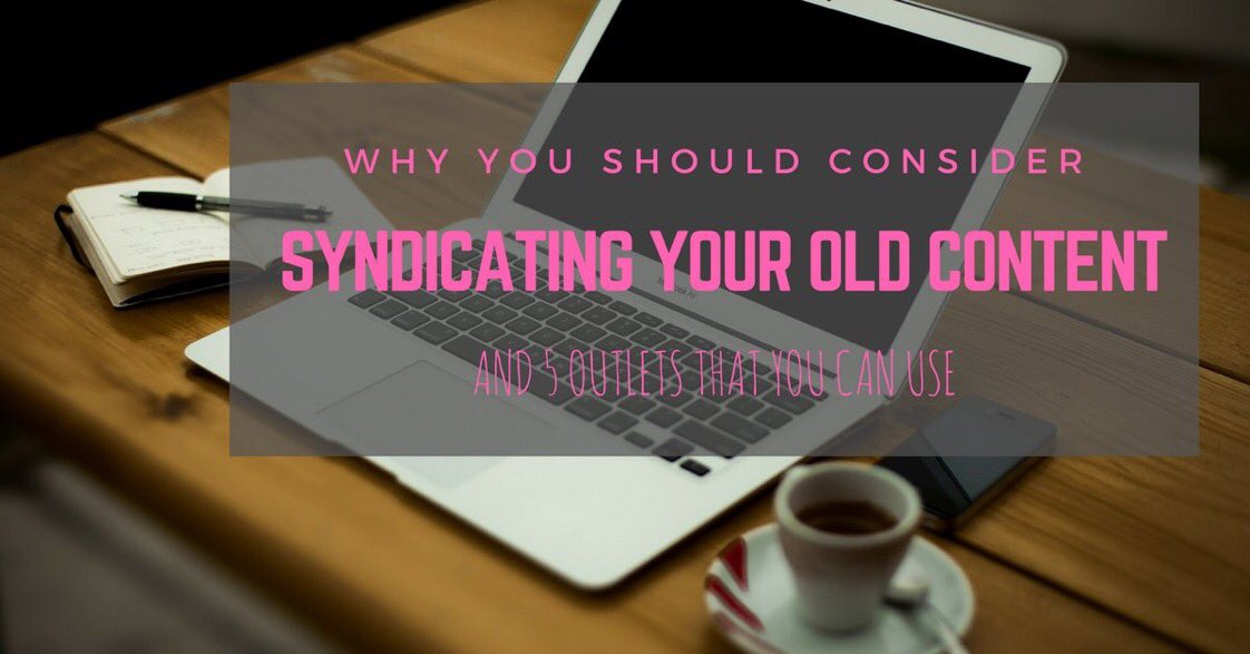 NeiraOsci's tweet photo. RT @jogebauer

Why You Should Consider #Syndicating Your Old #Content
And 5 Outlets That You Can Use
https://t.co/XKWTofP9aG

#Blog #ContentMarketing #SocialMedia #SMM #Fintech #Insurtech
@fintechrockers @News_ZV @XMLdation @cashare @UrsBolt @d3llacort3 @Salz_Er @schoenpa @ndwr https://t.co/mcX1YnSq4r