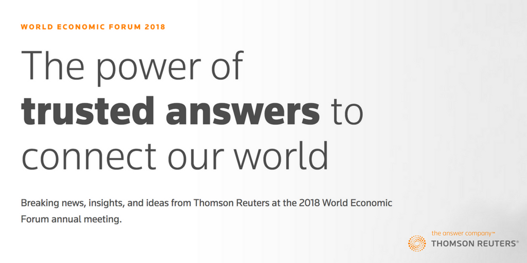 limani_manish's tweet photo. The Thomson Reuters team is on the ground in Davos. Be sure to visit https://t.co/R8dFu8gccK for breaking news, insights, and ideas from #WEF18 https://t.co/9VNwxtfjFU