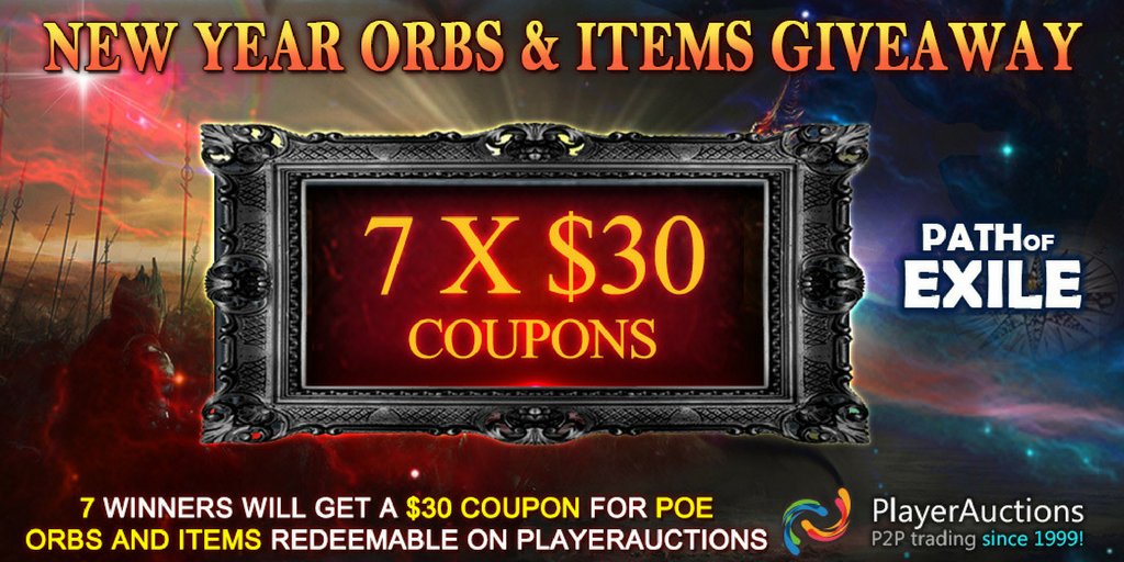 PlayerAuctions's tweet photo. Make “War for the Atlas” more enjoyable. https://t.co/GGHhbe3vwb #PathofExile #POE #POEItems #gamer #gaming #retweet https://t.co/ihwtvBDvoh