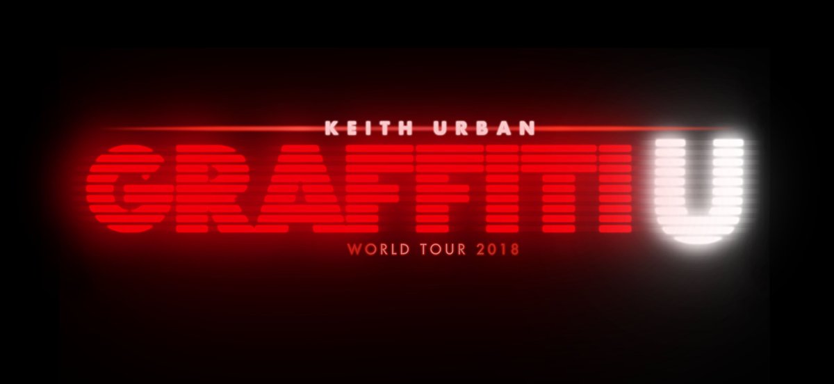 FragmentNine is stoked to announce we will be designing Keith Urban's GraffitiU World Tour! #KU #graffitiu