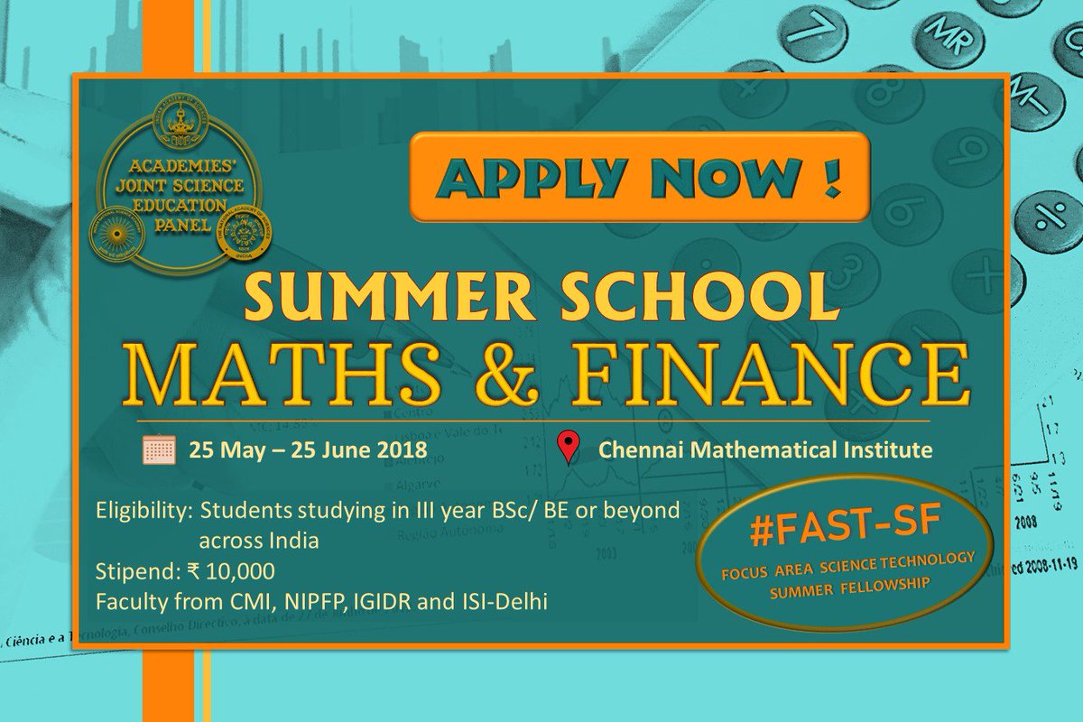 Have you checked out this #internship programme of ours?
It’s a new initiative, so even if #mathematics &amp; #finance isn’t your thing, RT and spread the word