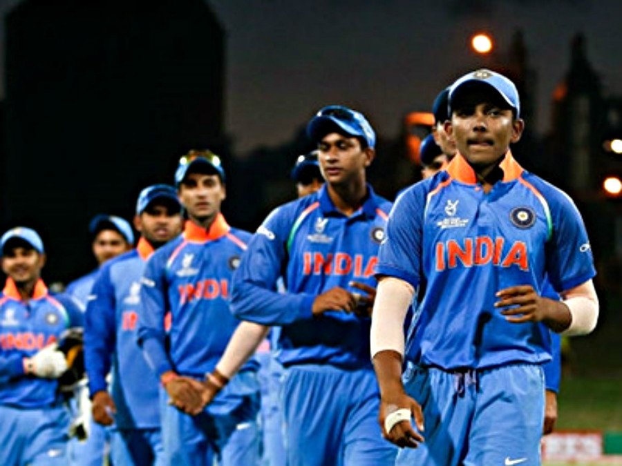 anshuman_rawat's tweet photo. #BleedBlue 

#India: 272
#Pakistan: 69
Just another day in a World Cup. 🙂

#WCU19 #ICCU19WorldCup #U19CWC #INDvPAK 
#ShubmanGill #IshanPorel #PrithviShaw https://t.co/qldW2PV44S