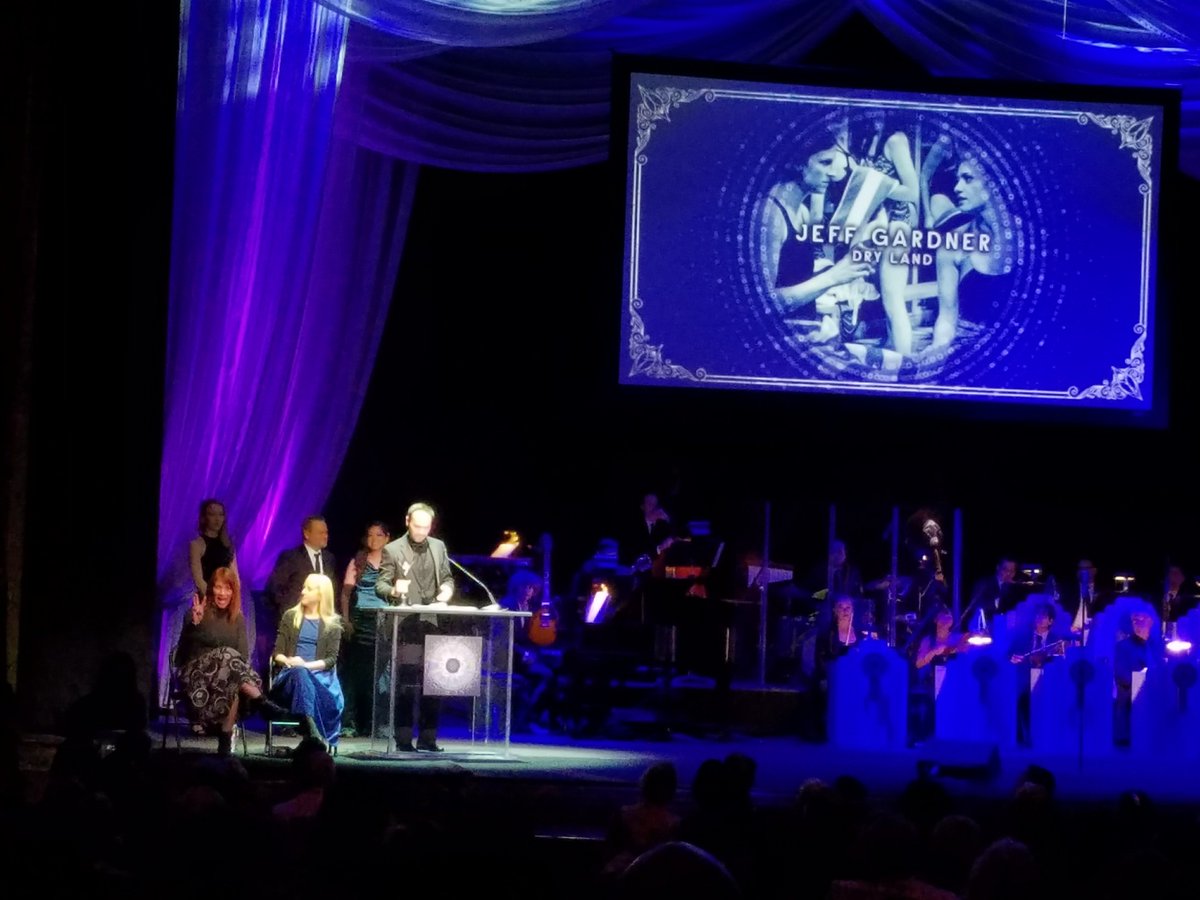 The #OvationAwards for Sound Design Large Theatre goes to <a href="/USA829IATSE/">United Scenic Artists</a> designer Jeff Gardner for his  work on "Dry Land" <a href="/CTGLA/">center theatre group</a> <a href="/echotheater/">Echo Theater Company</a> Congratulations!