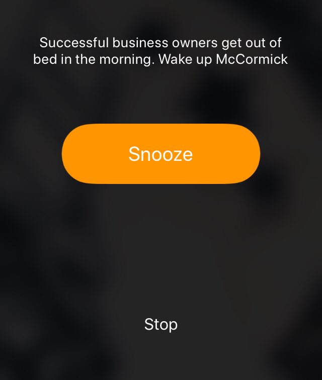 Trying a new alarm clock routine...so far the only negative effect has been morning #picassoface #wishmeluck