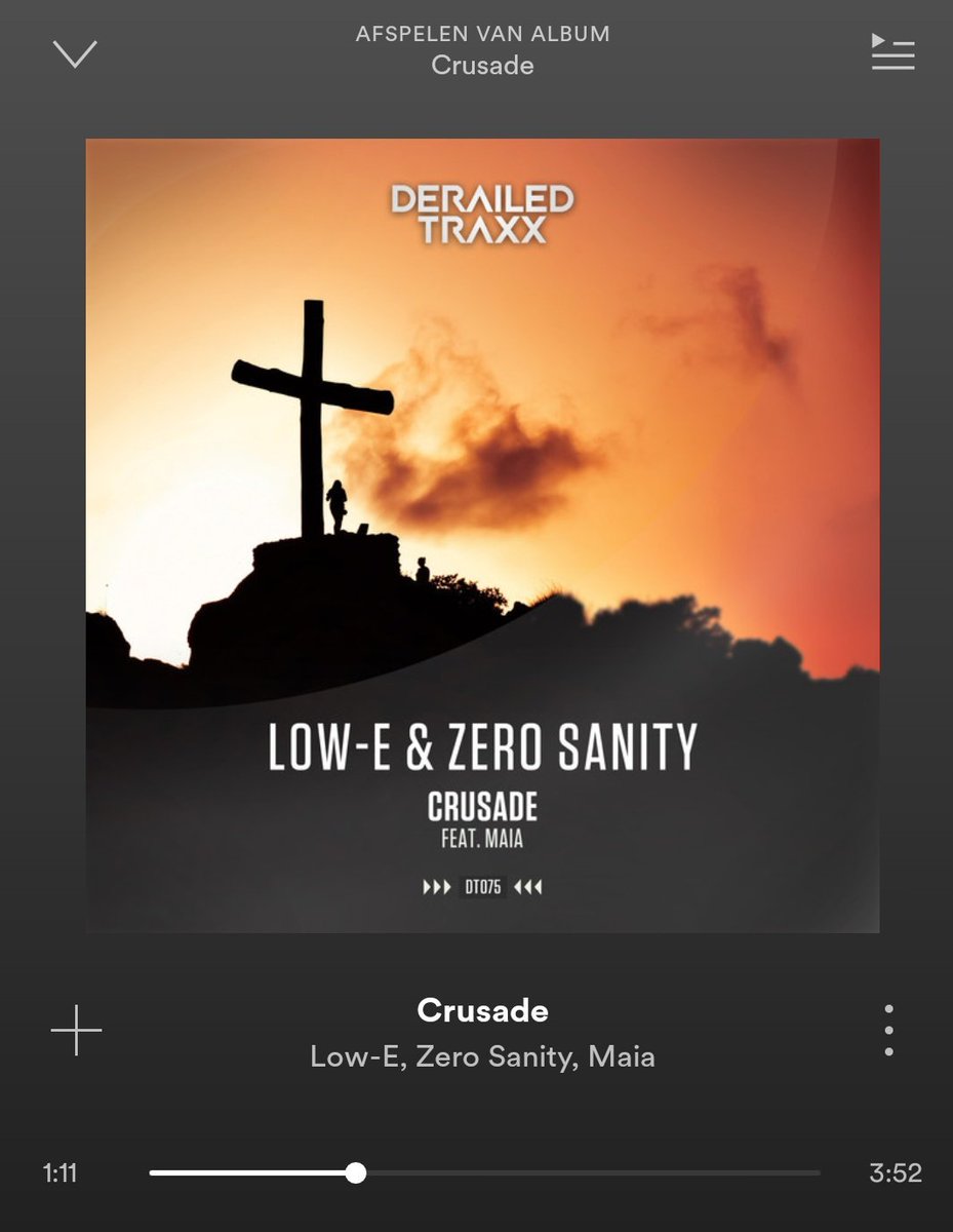 MarjoleinE87's tweet photo. Je kunt ons nu beluisteren op Spotify 😍🎉 @djzerosanity @DJ_LowE #crusade #vocals https://t.co/obZjDNd9je