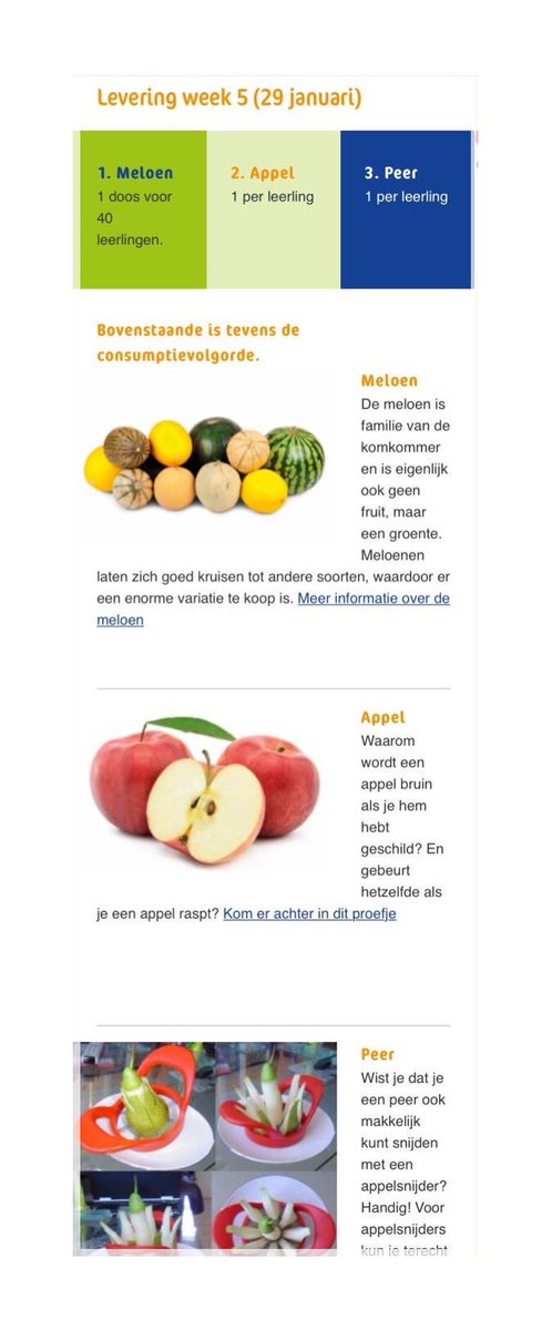 detarissing's tweet photo. EU schoolfruit en groente #woensdag #donderdag #vrijdag https://t.co/YNxyX0Rbuc