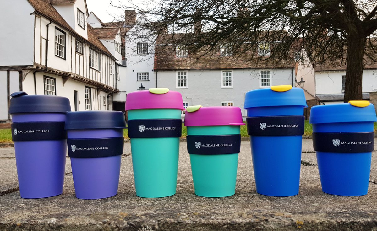 Magdalene keepcups now available from Alumni &amp; Dev office. £7.50/£8.50 #magdbulletin