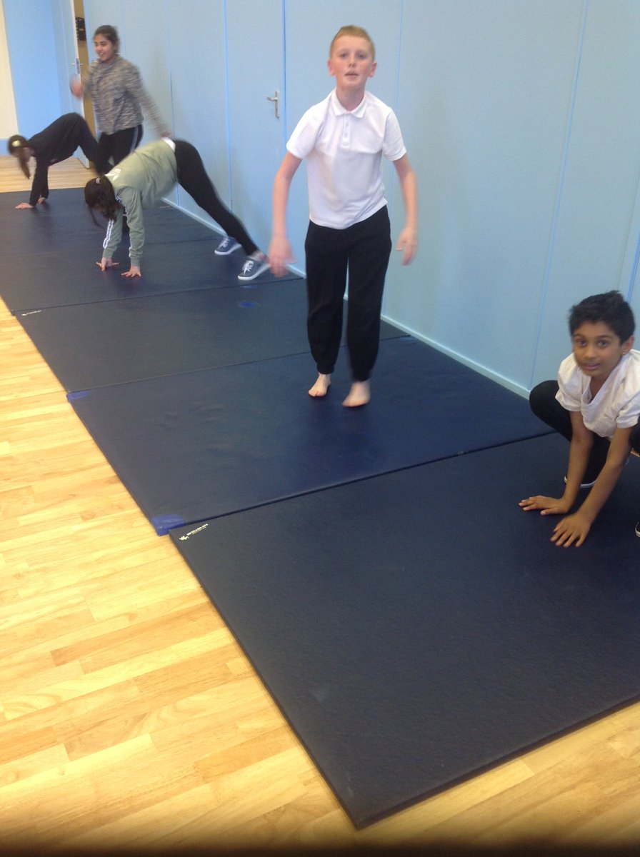 Making use of our new hall floor with some fun circuit training. #healthylifestyle