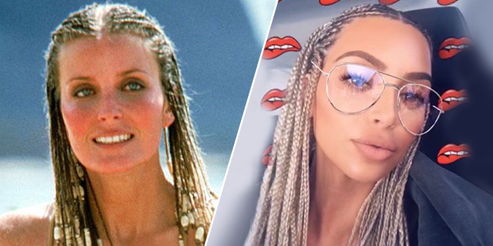 Kim Kardashian Bo Derek Snapchat Baaz