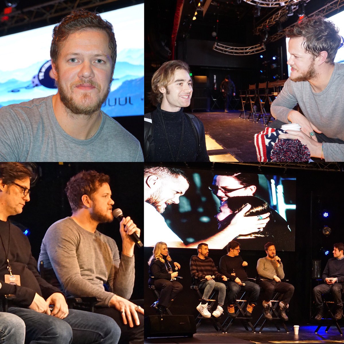 MillenniumMag's tweet photo. @DanReynolds @ImagineDragons #DonArgott #HeatherParry @TaylorClarkBennett #BelieverMovie #HBO #LoveLoud #Sundance #ImagineDragons https://t.co/hAEXeC5pB3