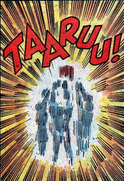 InfinityMan_'s tweet image. Infinity Man lives outside of the human perception of space/time.He is summoned when needed by the young @JackKirbyNewGod called the @ForeverPeople_. They all touch @MotherBox_ together and exclaim TAARUU!When they complete the ritual, they change physical place with Infinity Man