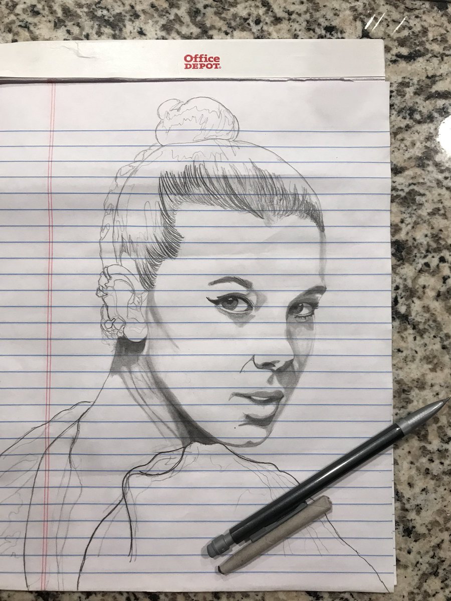 Calebromo_4's tweet photo. Progress @milliebbrown #StrangerThings2 #MillieBobbyBrown https://t.co/CbPpxwM2Cj