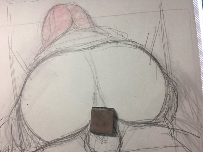 こういうアングル描きテー 