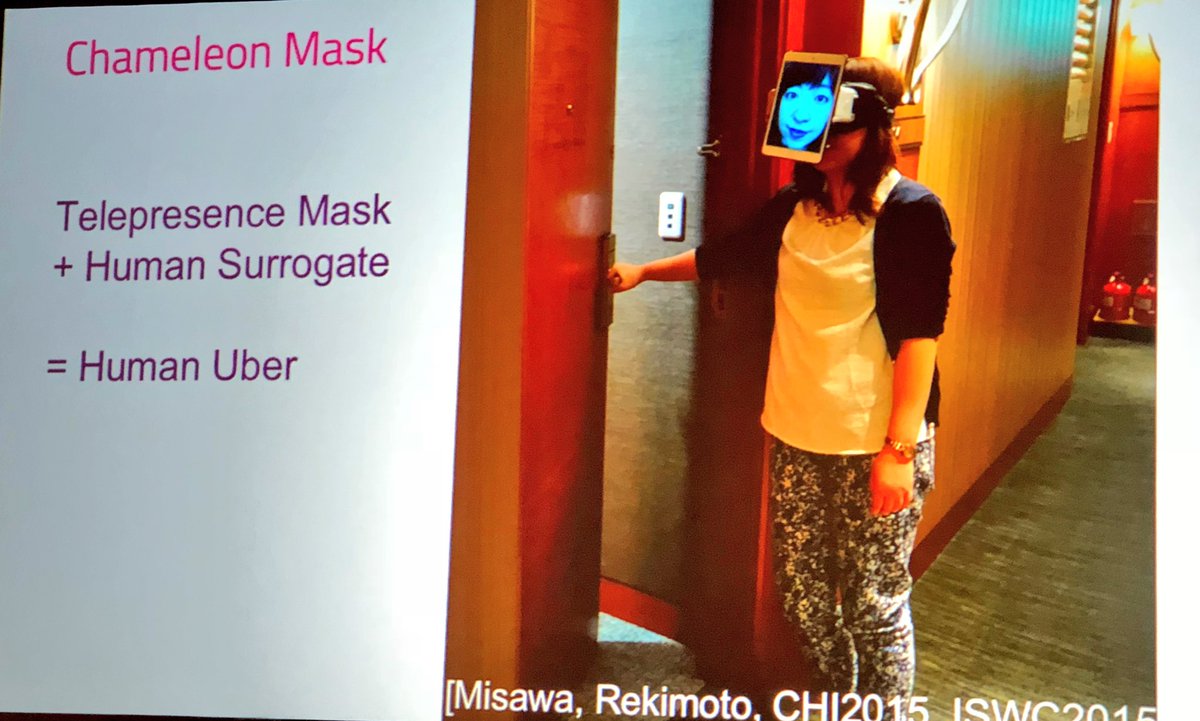 Thank you Jun Rekimoto, Deputy Director of Sony Computer Science Laboratories, for introducing us to the Human Uber and sharing the latest breakthrough in XR. #emtechasia