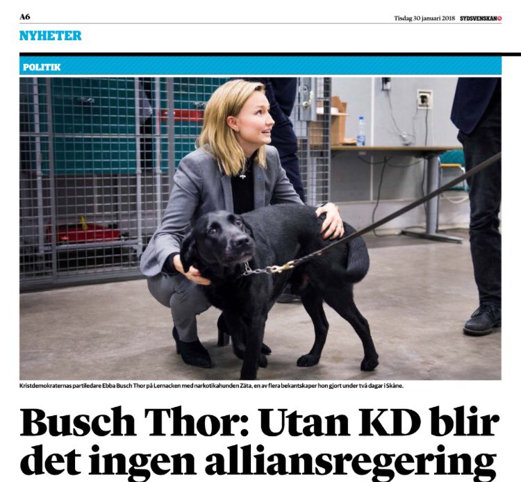 Kristdemokraterna On Twitter Kristdemokraterna Ar Garanten For Forandring Las Hela Intervjun Med Buschebba I Sydsvenskan Https T Co Vkixkdekr2 Svpol Https T Co Ai6qqavolm