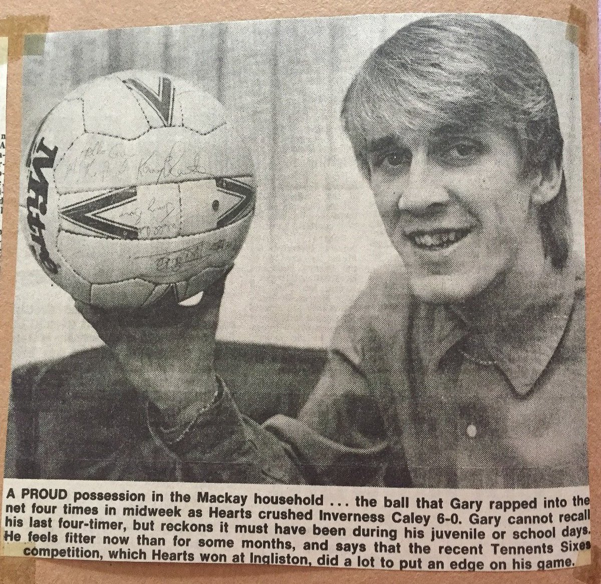 Hearts_Heritage's tweet photo. 🎩trick for Hearts
3⃣3⃣ years ago
#GaryMackay scored 4⃣
Hearts 6⃣ Inverness Caledonian 0⃣ Scottish Cup R3
https://t.co/3SLOSUsAMY https://t.co/CatNKze9VR