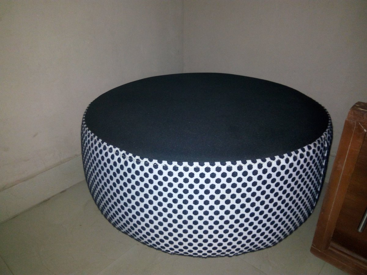 Recycle_ItNG's tweet photo. Our adorables are ready and they are so cute. Polka Dot Ottoman Seats looking gracefully ready for pick up. You too can be the lucky owner. 
We are committed to creating value from waste #upcycling #tyres #environmentFriendly #SDGs #WEF18 #WEFLIVE https://t.co/yQiFy7jevn