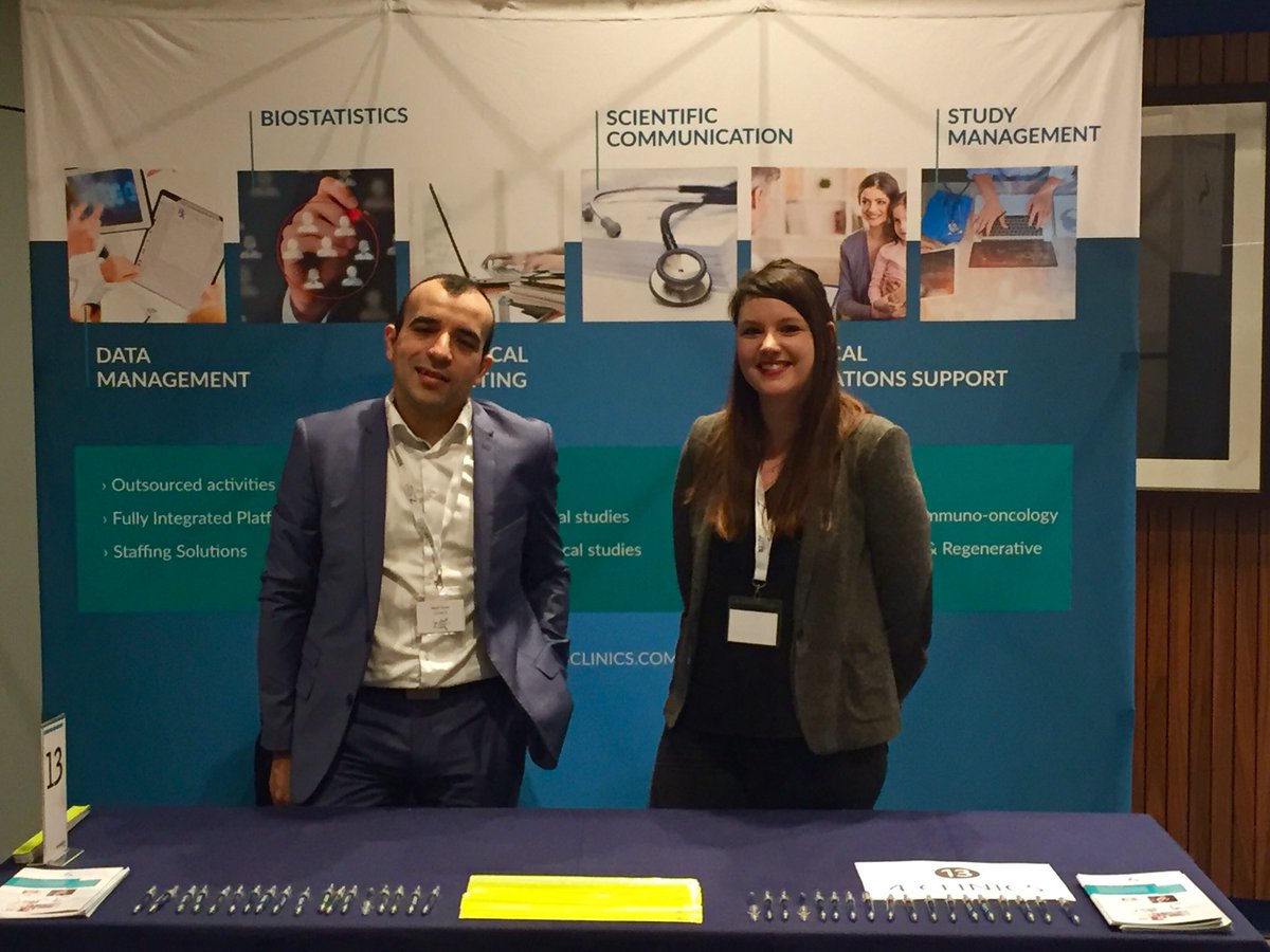 4Clinics's tweet photo. Come to meet us at the 7th Clinical Research Day in Paris today at Le Méridien Étoile to talk about our solutions #clinicaltrials #medicaldevice #medicalwriting #datamanagement #biostatistics https://t.co/ci0k5Vfsla