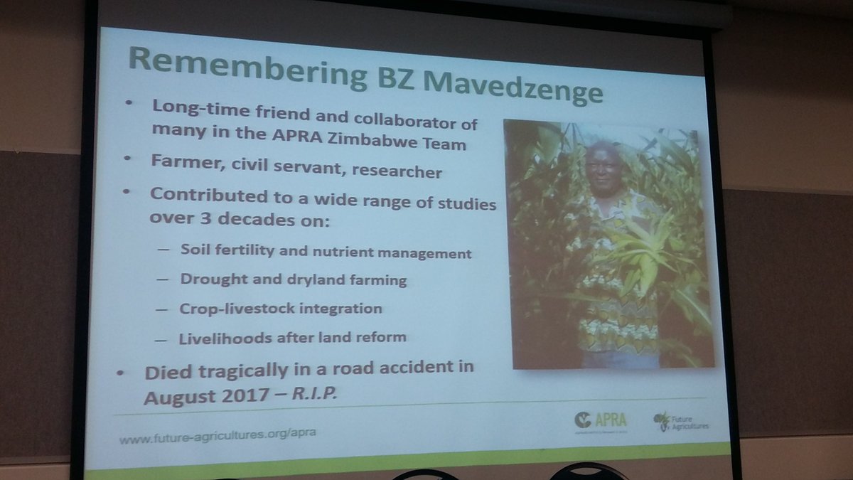 Ruth Hall (@ruthhallplaas) on Twitter photo We as a community of researchers across Africa mourn the loss of our longstanding colleague BZ Mavedzenge <a href="/IanScoones/">Ian Scoones</a> <a href="/FutureAgrics/">Future Agricultures</a>. So sad. We as a community of researchers across Africa mourn the loss of our longstanding colleague BZ Mavedzenge <a href="/IanScoones/">Ian Scoones</a> <a href="/FutureAgrics/">Future Agricultures</a>. So sad.