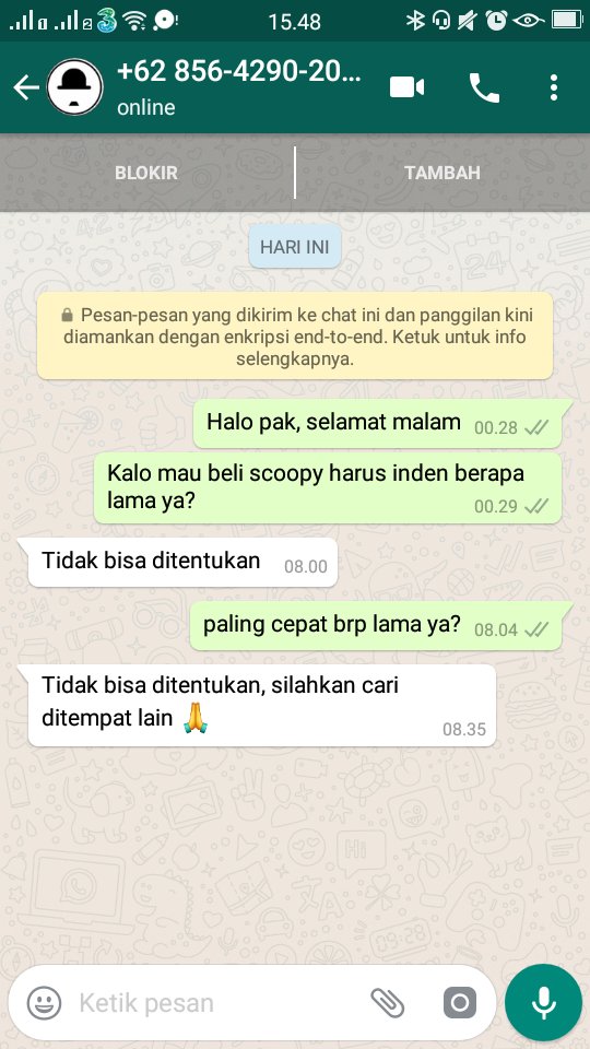 mpiddd's tweet photo. @AstraHondaCare gimana nih cs nya. mas nanya baik2 malah diginiin https://t.co/6FgYgDjggj