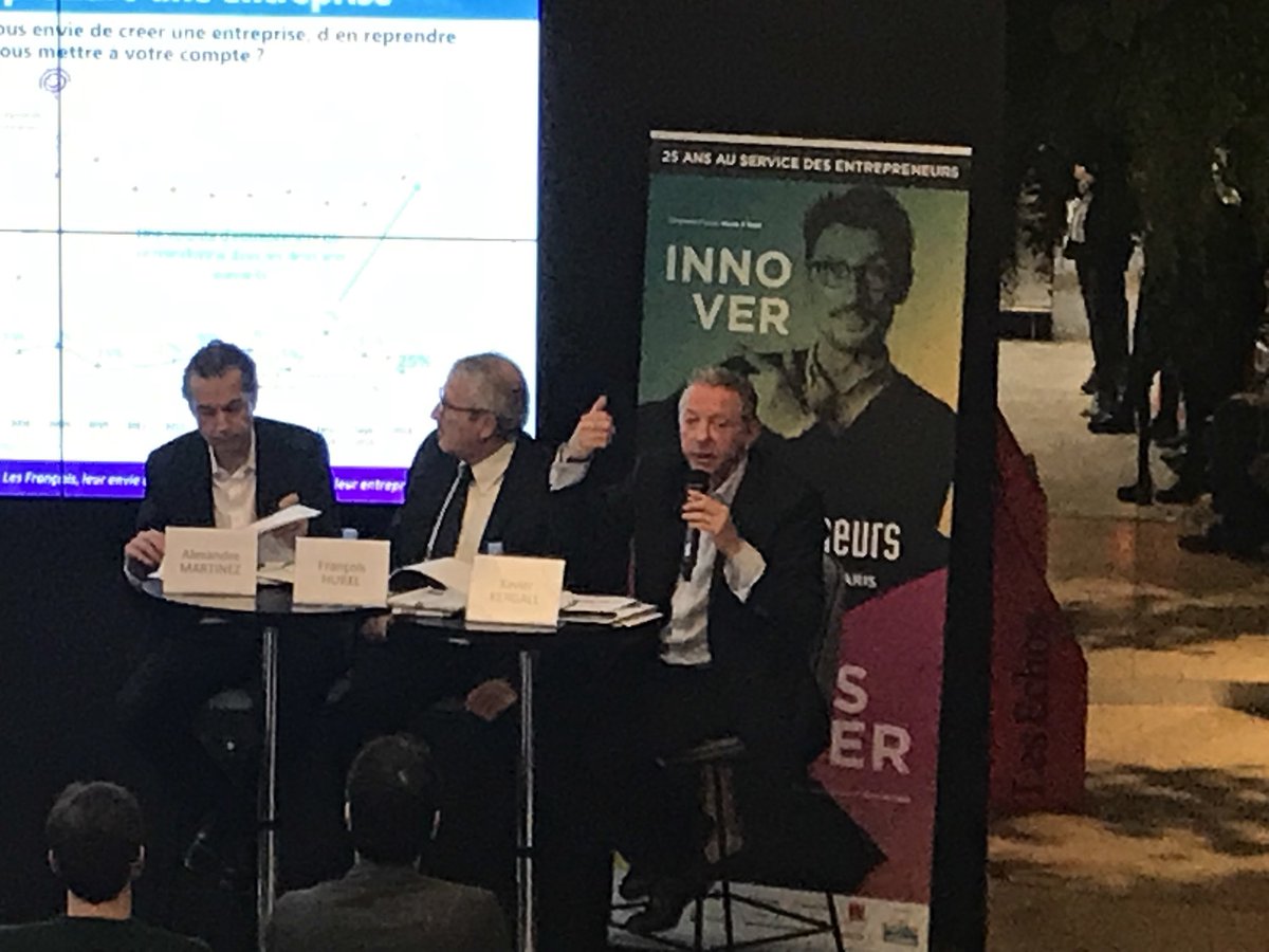13 millions de français souhaitent  créer leur entreprise selon l’étude <a href="/opinionway/">OpinionWay</a> présentée par <a href="/xkergall/">Xavier Kergall</a> pour le 25eme @SDEntrepreneurs