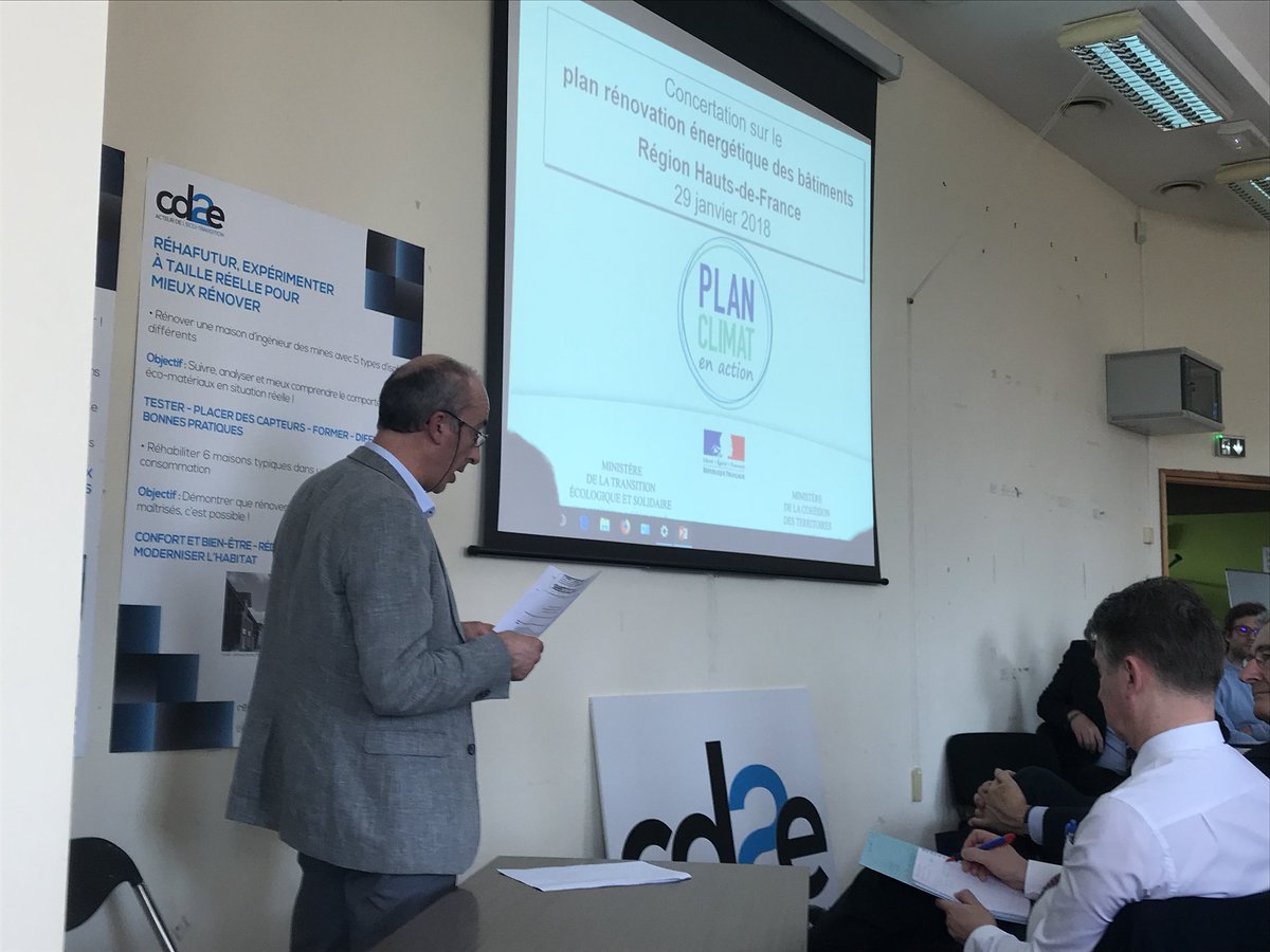 La CAPEB HDF intervenait hier après-midi au nom des Entreprises du bâtiment, sur le plan de rénovation énergétique mis en place par le gouvernement!!