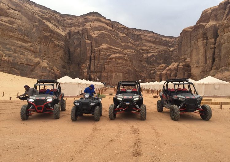 Enjoy famous #Saudi Hospitality away from the madding crowd and close to the nature at “Madakhil desert camp” in old town of Al-Ula 📍

 <a href="/MadakhilCamp/">مخيم مداخيل الصحراوي</a>
#Saudi_Vibes