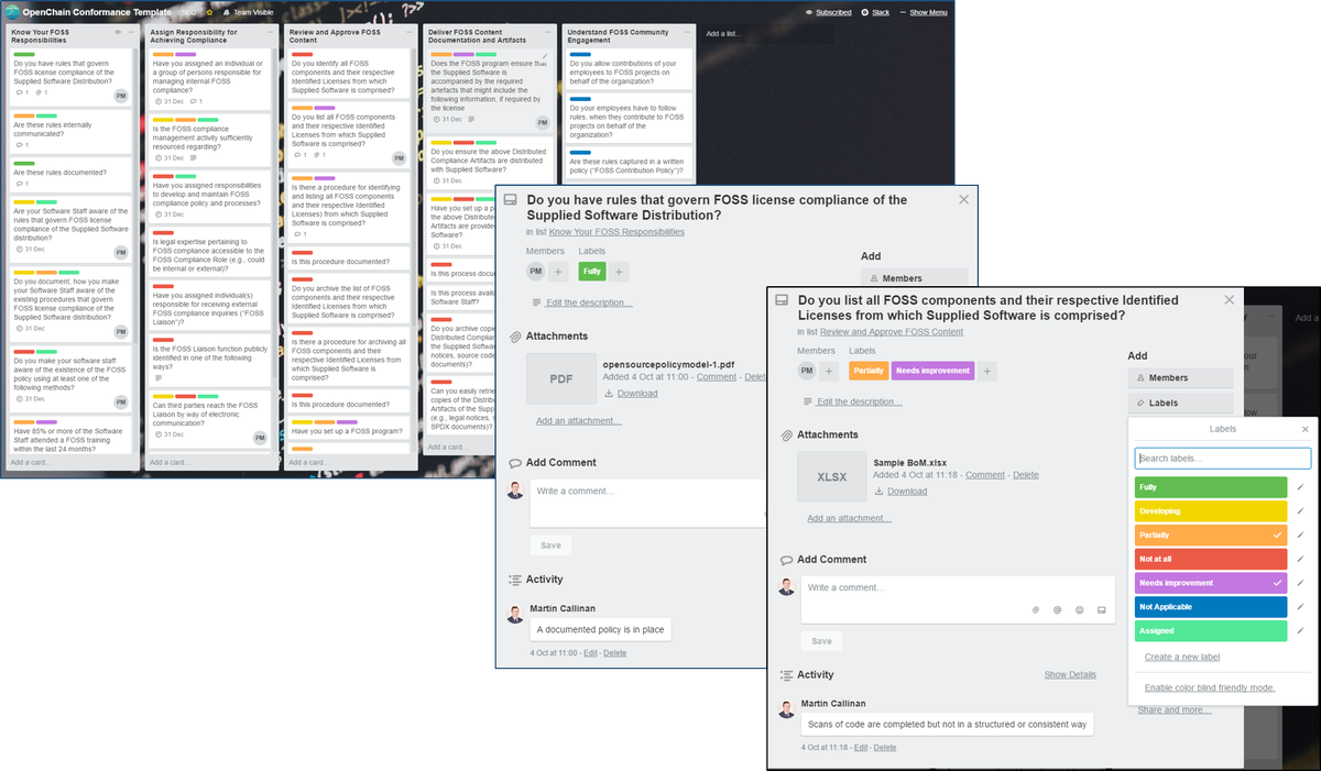 SourceCodeContr's tweet image. How well do you manage open source software licensing obligations? Benchmark yourself against The OpenChain Defintion from The Linux Foundation bit.ly/2hXI9N2 #opensource #compositionanalysis