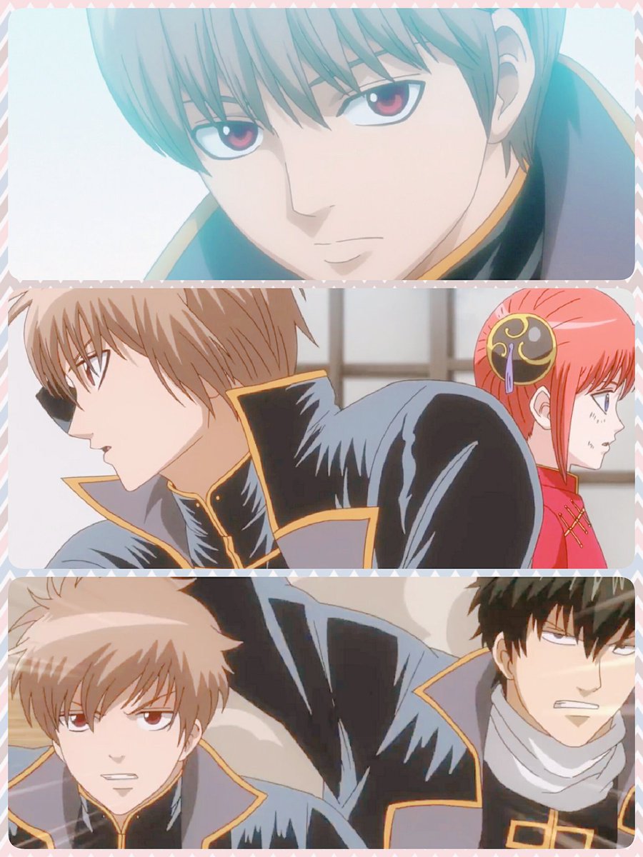 Yurikei Yukari Pa Twitter 傷感 感動 又一本正經地搞笑 這就是 銀魂等你們好久了 真選組為何覺得沖田的側面愈看愈像哦亮lol Gintama Anime Shinsengumi 沖田総悟