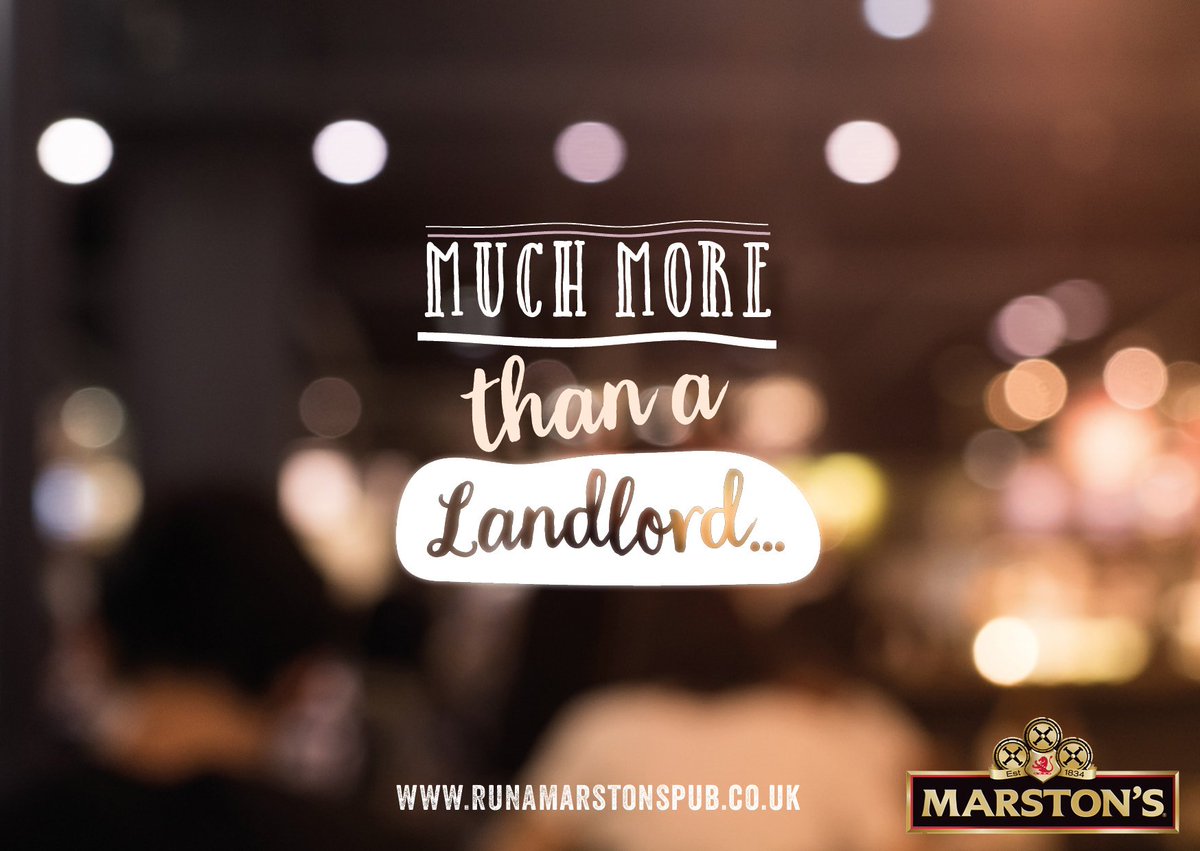 Ever thought of doing something different? You can with
Marston’s! Register your interest today runamarstonspub.co.uk
#HospitalityCareers #GeneralManager #Job #SelfEmployed