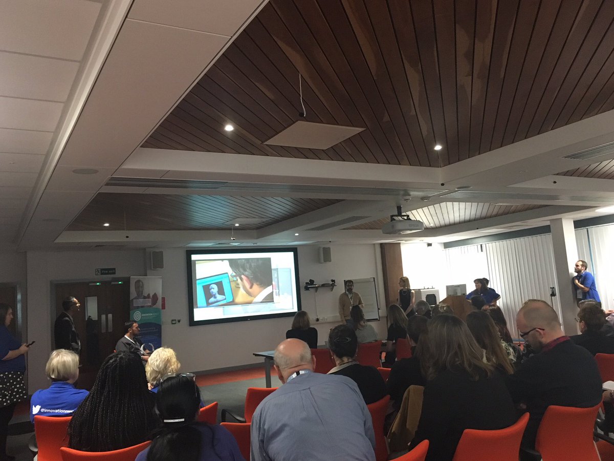 innovationnwc's tweet photo. Presenters pitching... #hackwell #Hackathon #Innovation #AHSNs https://t.co/LWu4RXsaph
