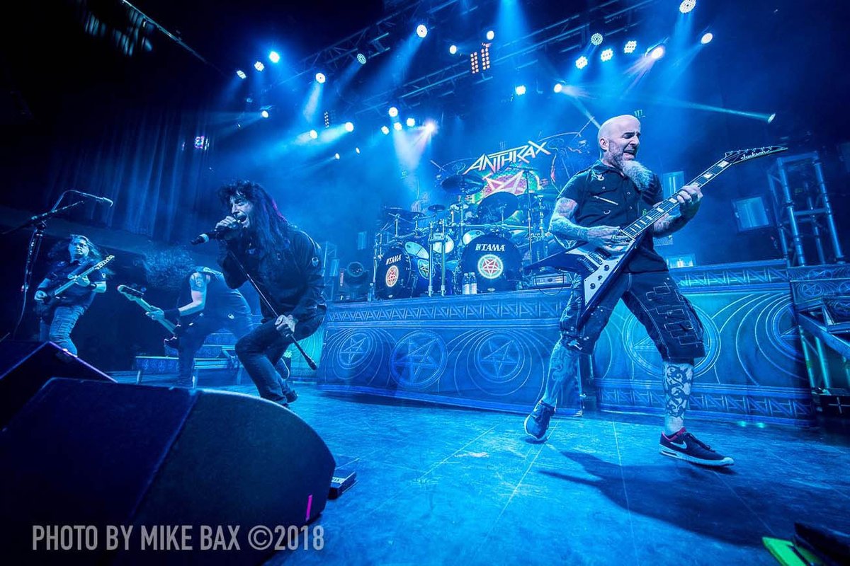 v13media's tweet image. As tours go, metal fans have nothing to complain about when a bill boasting two great metal bands like @Anthrax, @kseofficial and @HAVOKthrash comes to town at the @londonmusichall at this ticket price point! Thanks to @MrMikeBax for the #photos. puregrainaudio.com/photos/anthrax…