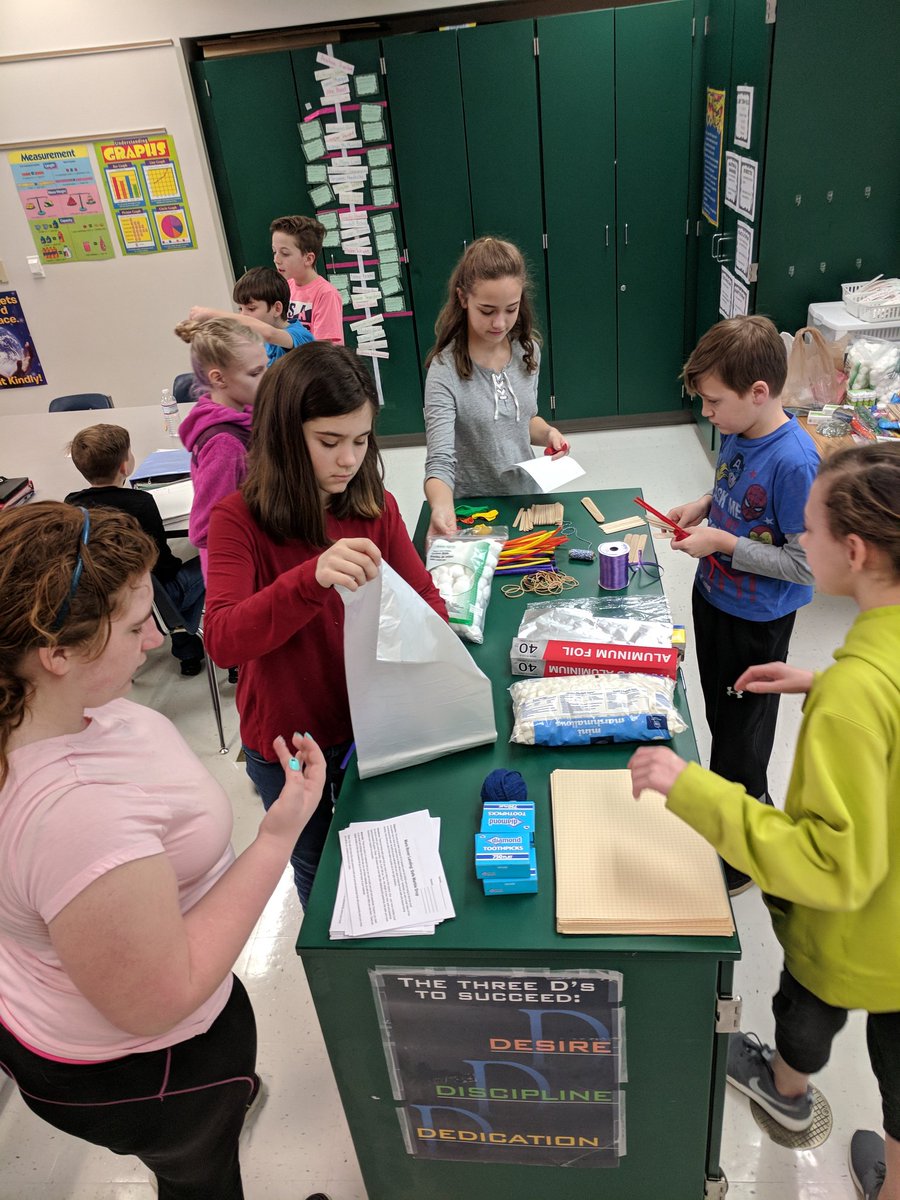 Hmm...what can we use to make a Mars Rover safety pod and parachute? #STEM #STEMintheclassroom <a href="/MarkMiear/">Mark Miear</a> <a href="/CMSGoBlue/">Christiansburg Middle School</a>
