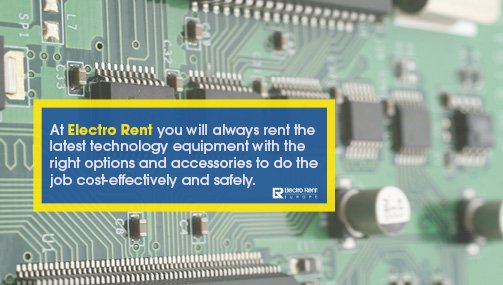 ElectroRentEu's tweet photo. At @ElectroRentEU  you will always rent the latest technology equipment with the options and accessories to do the job cost-effectively and safely. https://t.co/eTN4SzGNbg