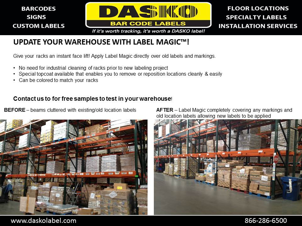 DASKO_Label's tweet photo. #warehouse #logistics #3PL #materialhandling #SupplyChain #daskolabel #custom #barcode #inventory #ecommerce https://t.co/KQ0WkGC2Bq