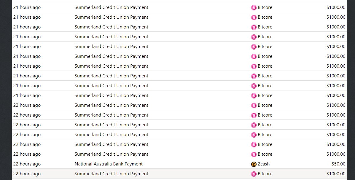 Bitcore_BTX's tweet image. $BTX Remember: you can pay your bills with #Bitcore in #Australia over @roomofsatoshi and in #Brazil over @kamoneybrasil #btx real world #adoption. #inno #segwit #crypto #altcoins #btc