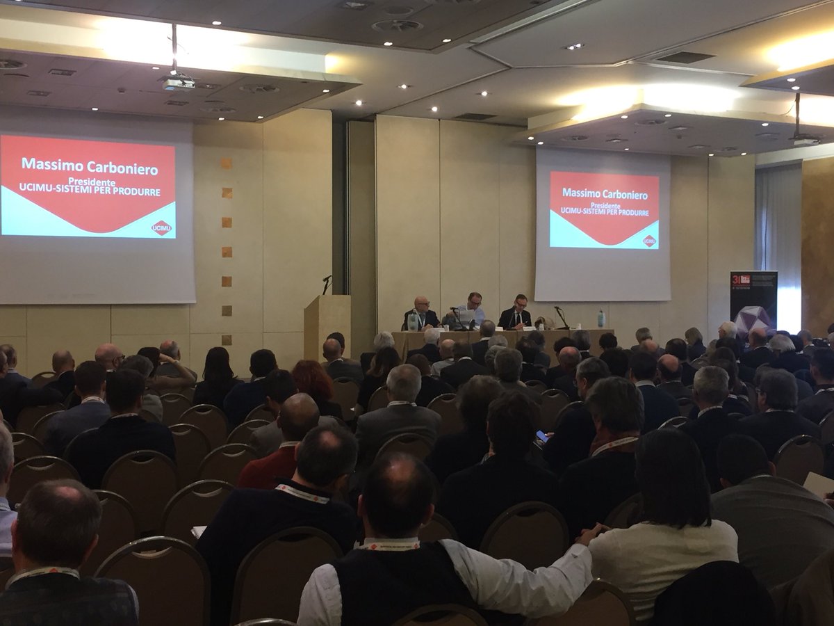 #incontriucimu40/ 250 imprese a confronto con Stefano #Firpo <a href="/MinSviluppo/">MinSviluppo</a> e Massimo Carboniero, pres #UCIMU 

Facciamo chiarezza sulle novità della #LeggediBilancio2018 per il Piano Impresa 4.0 del ministro <a href="/CarloCalenda/">Carlo Calenda</a>