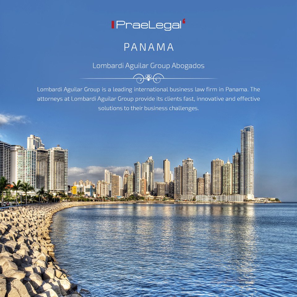 Lombardi Aguilar Group is a leading international business law firm in Panama. The attorneys at Lombardi Aguilar Group provide its clients fast, innovative and effective solutions to their business challenges.
praelegal.de/jurisdiction-m…
#PraeLegal #Legal #Consultant #Global #Network