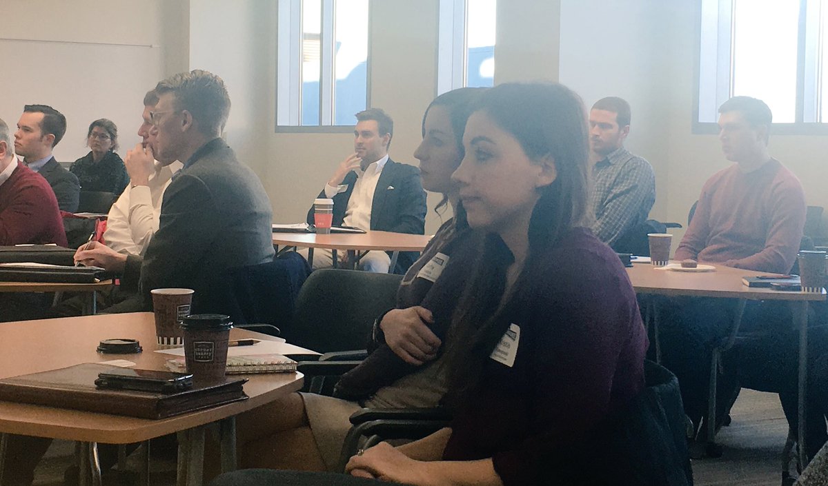fuelmilwaukee's tweet photo. Professional Development Bootcamp #4 Mentorship Morning w/ Erick Shambarger from the @cityofmilwaukee on how to be more sustainable for the greater good of our city #fuelmilwaukee 🥊💼💪🏼 https://t.co/0oMKw7dr36