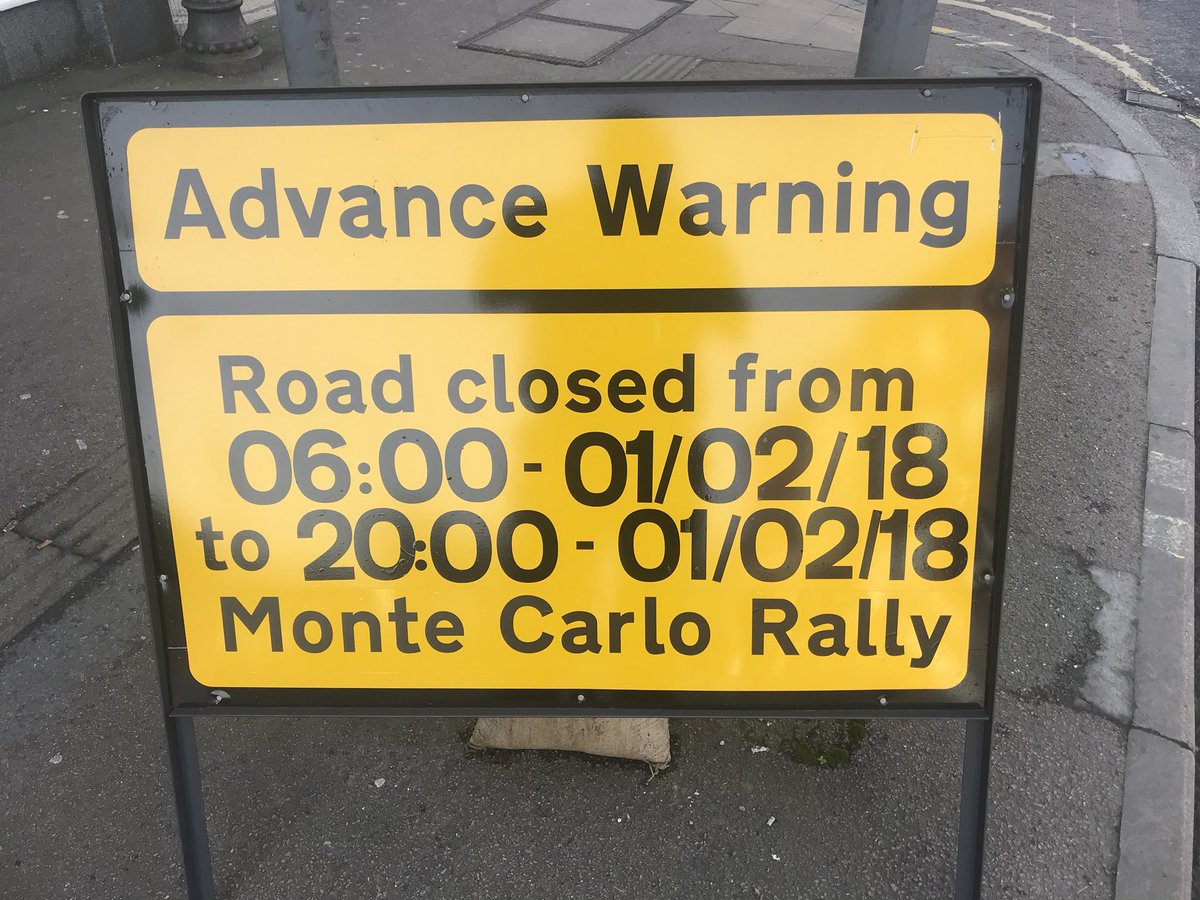 My kind of road closure sign...