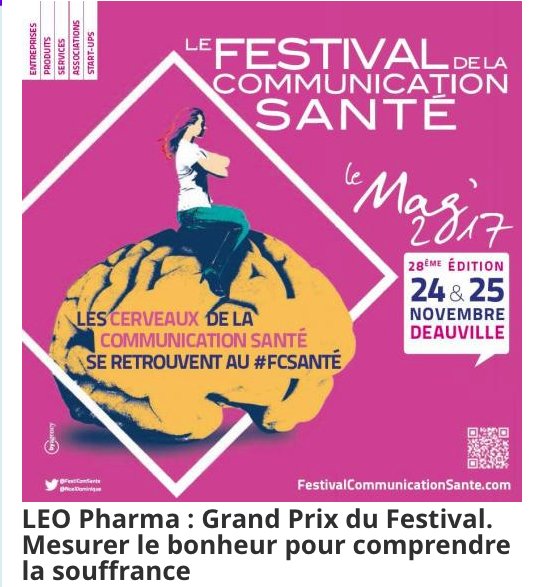 CapitalImageFr's tweet photo. #FCSANTE Les Champions du 28ème Festival de la Communication en #Santé : des idées lumineuses pour améliorer la qualité de vie des #patients chroniques #31CESTTROP #PSOHAPPY & #SEPBYSTEPS #ONSTEPS #Hcsmeufr https://t.co/b9PTcElz3m via @Medisite https://t.co/S3QCoO79go