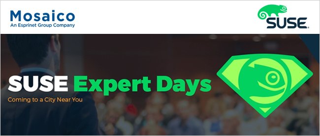 ItwayVAD's tweet photo. Mosaico sarà presente alle date italiane del tour mondiale #SUSEExpertDays, con il suo team di esperti, che potranno accompagnarti negli incontri ed essere di supporto per il tuo business. - @SUSE 

🗓 Milano, 20 Marzo - Roma, 22 Marzo

➡️  https://t.co/Bn4MtWInW0 https://t.co/GPCVb69iy9