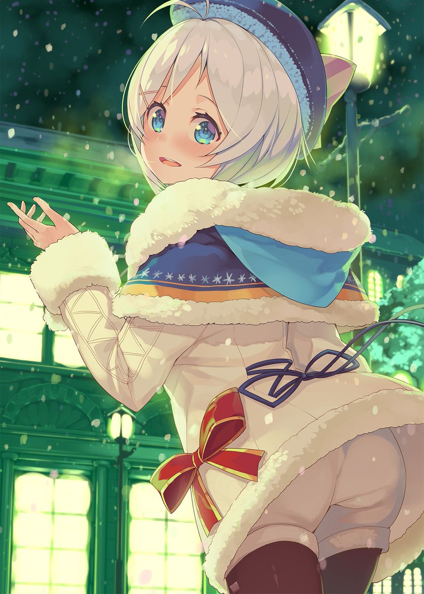電脳少女YouTuberシロ 「シロちゃんかわいい #SiroArt 」|Tam-Uのイラスト